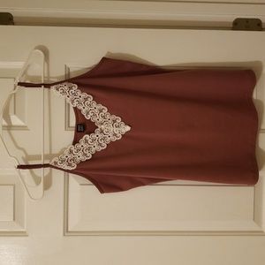 Shein rose camisole size medium
